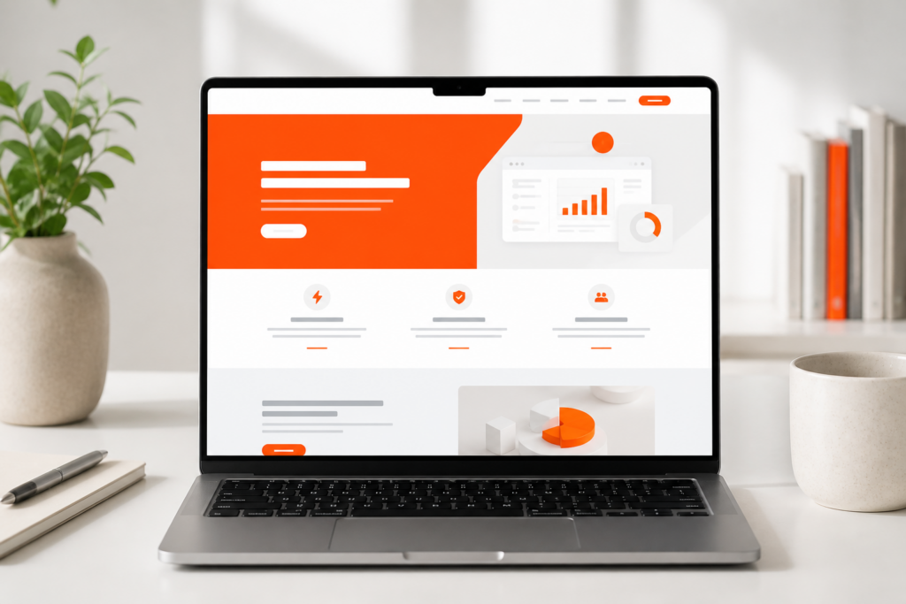 Landing page